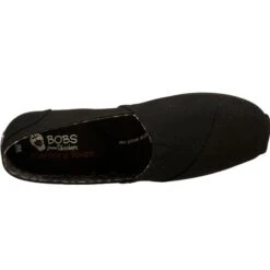 SKECHERS Women's BOBS Plush Canvas Slip-On Shoes -Fierce Femme 1362691 001 alt2