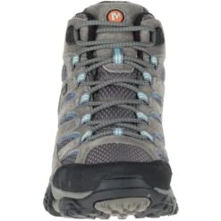 MERRELL Women's Moab 2 Mid Waterproof Hiking Boots, Granite -Fierce Femme 2024319 003 alt2