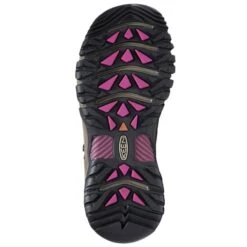 KEEN Women's Targhee III Waterproof Mid Hiking Boots -Fierce Femme 2040310 201 alt4