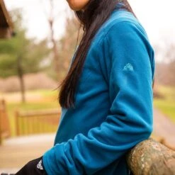 EMS Women's Micro Fleece 1/4-Zip Pullover -Fierce Femme 2055049 402 alt4