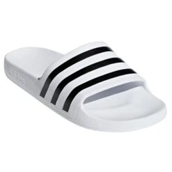 ADIDAS Women's Adilette Aqua Slide Sandals -Fierce Femme 2057317 102 alt2