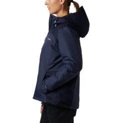 COLUMBIA Women's Tipton Peak Insulated Hooded Jacket -Fierce Femme 2060707 402 alt2