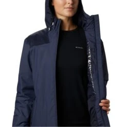 COLUMBIA Women's Tipton Peak Insulated Hooded Jacket -Fierce Femme 2060707 402 alt4