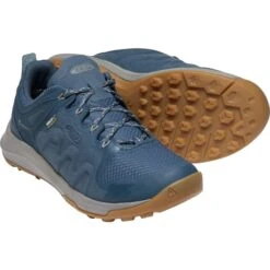 KEEN Women's Explore Low Waterproof Mountain Sneakers 12 KEEN Women's Explore Low Waterproof Mountain Sneakers -Fierce Femme 2061362 402 alt4