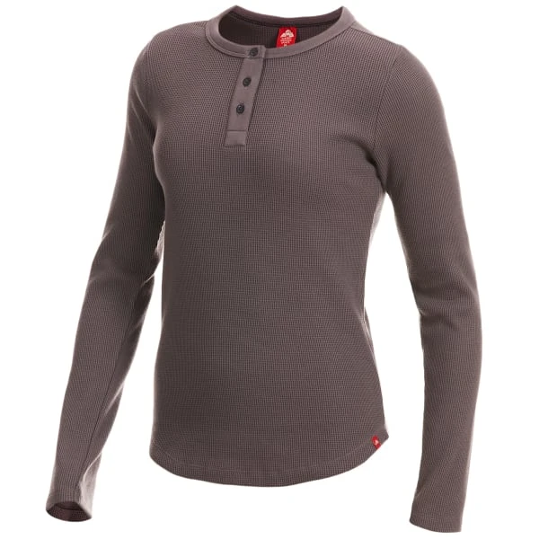 EMS Women's Lakeside Waffle Long-Sleeve Henley 3 EMS Women's Lakeside Waffle Long-Sleeve Henley