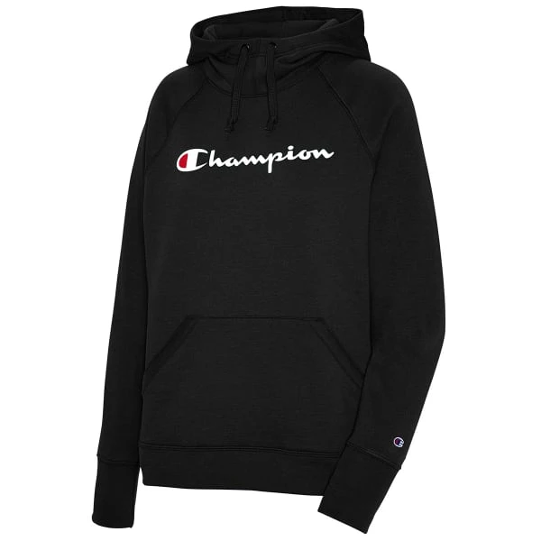 CHAMPION Women's Powerblend Graphic Logo Hoodie 3 CHAMPION Women's Powerblend Graphic Logo Hoodie