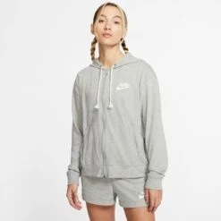 NIKE Women's Sportswear Gym Vintage Hoodie -Fierce Femme 2064986 005 alt2