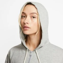 NIKE Women's Sportswear Gym Vintage Hoodie -Fierce Femme 2064986 005 alt5
