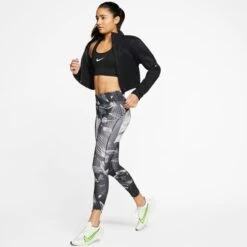 NIKE Women's Fast Floral Print Tights -Fierce Femme 2065006 001 alt8