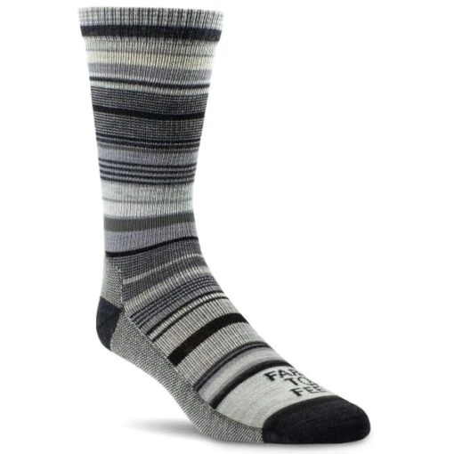 FARM TO FEET Women's Ithaca Ultra-Light Crew Sock -Fierce Femme 2065146 003 main