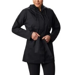 COLUMBIA Women's Pardon My Trench Rain Jacket -Fierce Femme 2065345 001 alt6