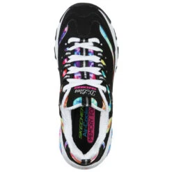 SKECHERS Women's D' Lites - Summer Fiesta Sneakers -Fierce Femme 2066010 001 alt3