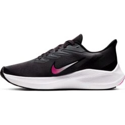 NIKE Women's Air Zoom Winflo 7 Running Shoe -Fierce Femme 2068255 001 alt3