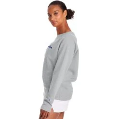 CHAMPION Women's Powerblend Fleece Boyfriend Crew -Fierce Femme 2070038 004 alt2