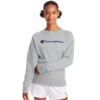 CHAMPION Women's Powerblend Fleece Boyfriend Crew -Fierce Femme 2070038 004 main