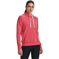 UNDER ARMOUR Women's UA Rival Fleece HB Hoodie 10 UNDER ARMOUR Women's UA Rival Fleece HB Hoodie -Fierce Femme 2070388 804 alt2
