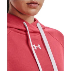 UNDER ARMOUR Women's UA Rival Fleece HB Hoodie 12 UNDER ARMOUR Women's UA Rival Fleece HB Hoodie -Fierce Femme 2070388 804 alt4