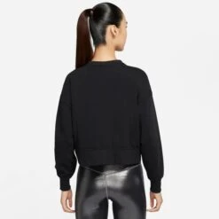NIKE Women's Dri-FIT Get Fit Crew Neck Sweatshirt -Fierce Femme 2070623 001 alt3