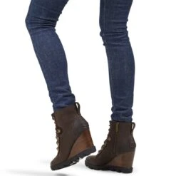 SOREL Women's Joan Uptown Lace Bootie -Fierce Femme 2070685 201 alt6