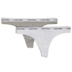 CALVIN KLEIN Women's Thongs, 2-Pack