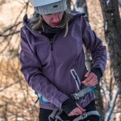 EMS Women's Clipper Soft Shell Jacket -Fierce Femme 2071190 505 alt7