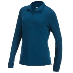 EMS Women's Atlas Grid 1/2-Zip Fleece -Fierce Femme 2071216 408 alt2