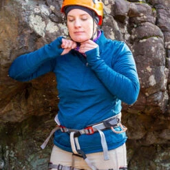 EMS Women's Atlas Grid 1/2-Zip Fleece -Fierce Femme 2071216 408 alt6