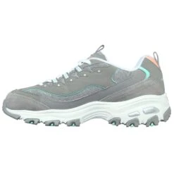 SKECHERS Women's D'Lites - Sparkling Rain Sneaker -Fierce Femme 2073104 004 alt2