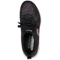SKECHERS Women's Flex Appeal 4.0 - Vivid Spirit Sneaker -Fierce Femme 2073108 001 alt3