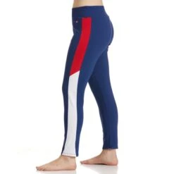 TOMMY HILFIGER SPORT Women's High Rise Full Length Legging -Fierce Femme 2074098 408 alt2