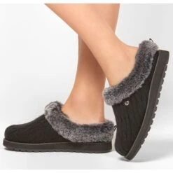 SKECHERS Women's BOBS Keepsakes - Ice Angel Winter Clog -Fierce Femme 2074130 001 alt5