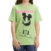 DISNEY Juniors' Grumpy Mickey Short Sleeve Graphic Tee -Fierce Femme 2074931 308 main
