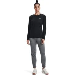 UNDER ARMOUR Women's UA Tech Crew Long Sleeve 14 UNDER ARMOUR Women's UA Tech Crew Long Sleeve -Fierce Femme 2074994 001 alt5