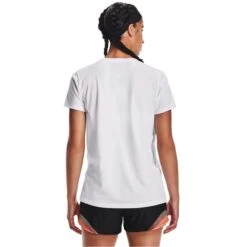 UNDER ARMOUR Women's UA Sportstyle Short Sleeve Graphic Tee -Fierce Femme 2075004 101 alt3