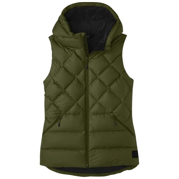 OUTDOOR RESEARCH Women's Coldfront Hooded Down Vest 3 OUTDOOR RESEARCH Women's Coldfront Hooded Down Vest