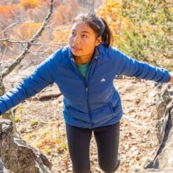 EMS Women's Packdown Packable Jacket -Fierce Femme 2075412 402 alt5