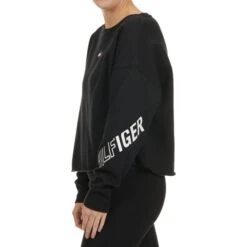 TOMMY HILFIGER SPORT Women's Cropped Boyfriend Crew -Fierce Femme 2075765 001 alt2