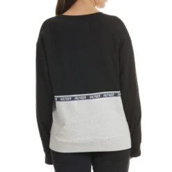 TOMMY HILFIGER SPORT Women's Long Sleeve Crewneck Sweatshirt -Fierce Femme 2075766 001 alt1