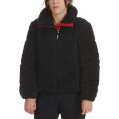 TOMMY HILFIGER SPORT Women's Sherpa Puffer Jacket