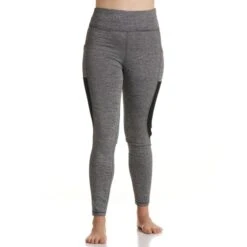 BSP Women's High-Waisted Legging W/ Mesh