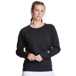 CHAMPION Women's Powerblend Fleece Crew -Fierce Femme 2076057 001 alt3