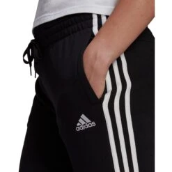 ADIDAS Women's Essentials 3-Stripe Joggers -Fierce Femme 2076795 001 alt4