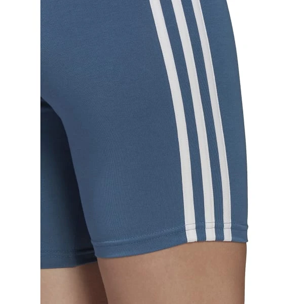ADIDAS Women's Essentials 3-Stripe Bike Shorts 8 ADIDAS Women's Essentials 3-Stripe Bike Shorts - Image 6