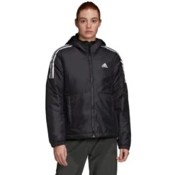 ADIDAS Women's Essentials Insulated Hoodie Jacket -Fierce Femme 2076800 001 alt2