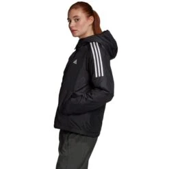ADIDAS Women's Essentials Insulated Hoodie Jacket -Fierce Femme 2076800 001 alt4