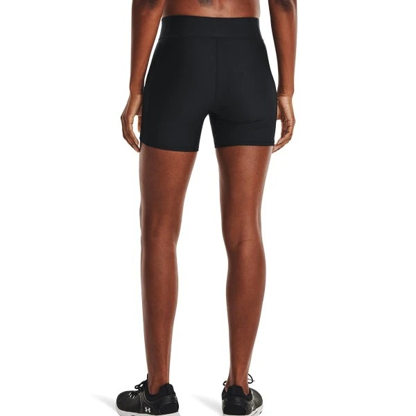 UNDER ARMOUR Women's HeatGear Armour Mid-Rise Shorts 6 UNDER ARMOUR Women's HeatGear Armour Mid-Rise Shorts - Image 4