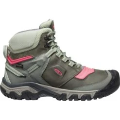 KEEN Women's Ridge Flex Waterproof Hiking Boots -Fierce Femme 2077729 004 alt1