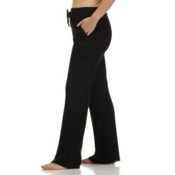 CALVIN KLEIN PERFORMANCE Women's Thermal Wide Leg Pants -Fierce Femme 2077878 001 alt2