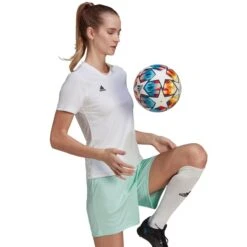 ADIDAS Women's Entrada 22 Soccer Jersey -Fierce Femme 2077896 101 alt6