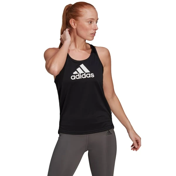 ADIDAS Women's AEROREADY D2M Sport Tank Top 4 ADIDAS Women's AEROREADY D2M Sport Tank Top - Image 2